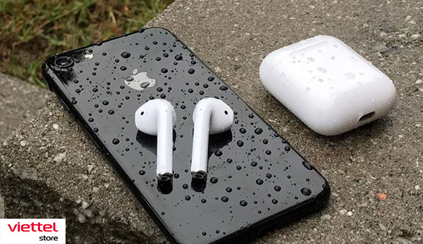 Airpods 2 có tiêu chuẩn kháng nước IPX4