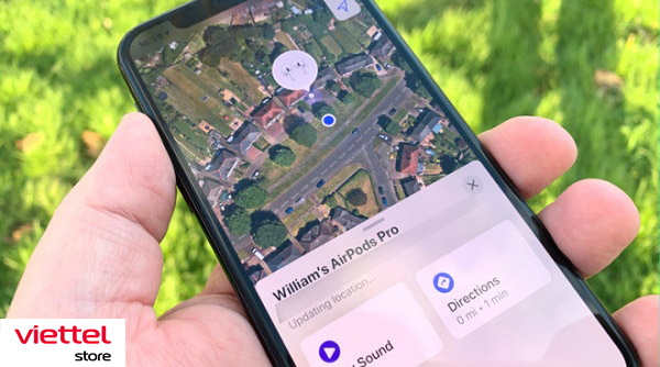 Kích hoạt tính năng Find My iPhone để tìm AirPods 