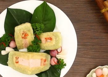 cách làm bánh chưng hải sản