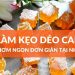 cách làm kẹo dẻo cam dừa