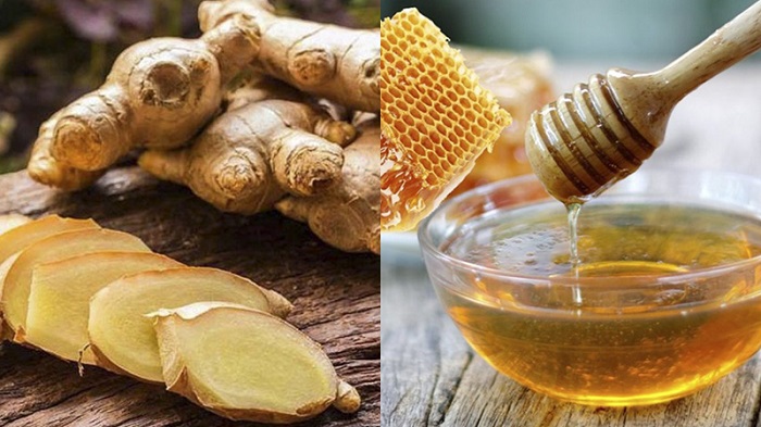 2 nguyên liệu chính làm mứt gừng mật ong