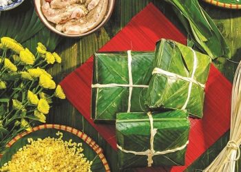 cách luộc bánh chưng bằng nồi cơm điện