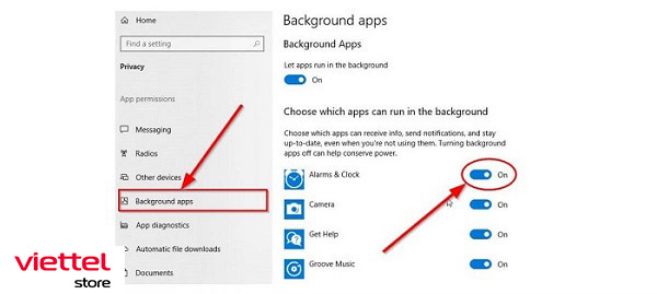 Tắt các ứng dụng khi khởi động cùng máy tính bằng Windows Settings