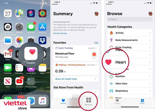 Tắt đo nhịp tim trên Apple Watch