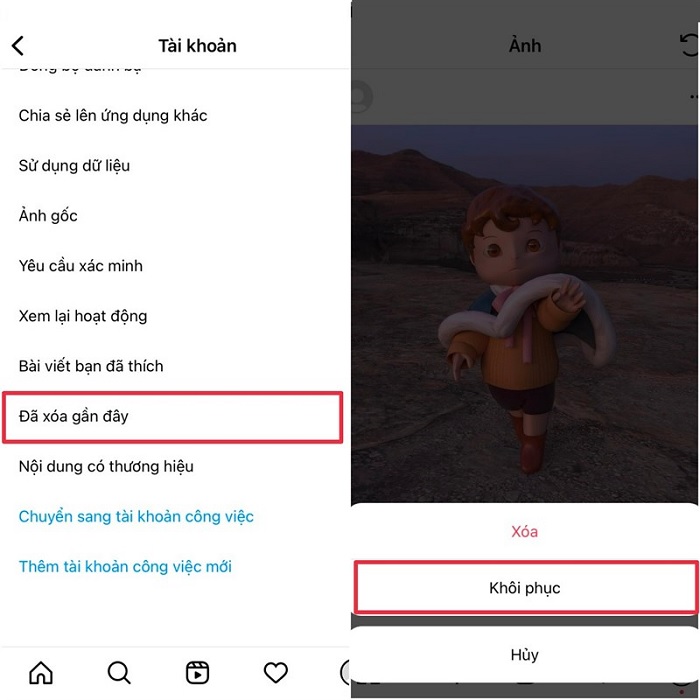cách thay đổi thứ tự ảnh trên Instagram 