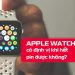 Apple Watch có định vị khi hết pin được không?