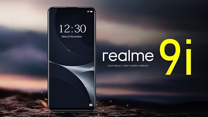 Ảnh render Realme 9i