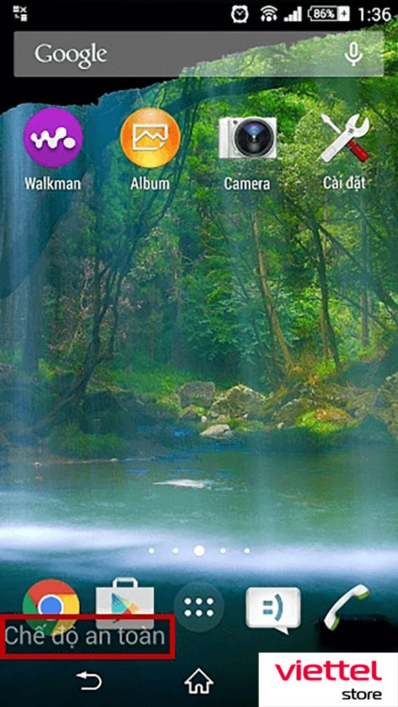 Cách bật chế độ An toàn trên thiết bị Android phổ biến (2)