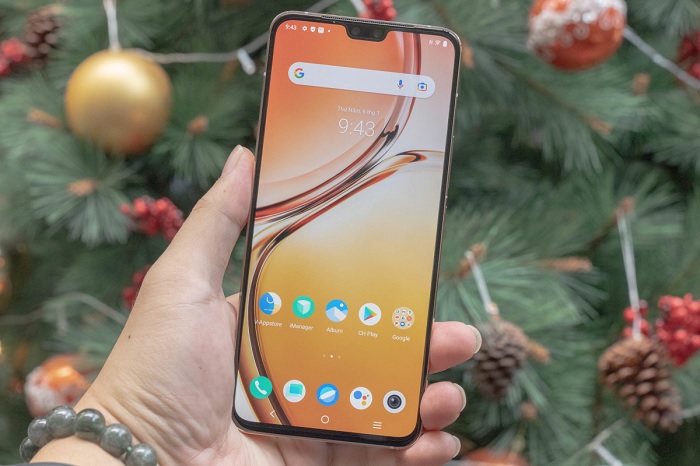 Vivo V23 5G được trang bị màn hình AMOLED