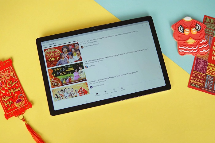 Khả năng giải trí của Tab A8 2022 rất tốt