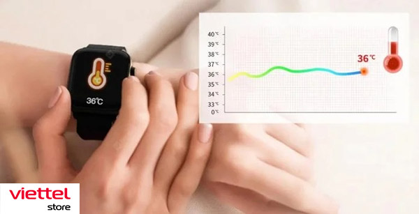 Cảm biến nhiệt độ trên Apple Watch