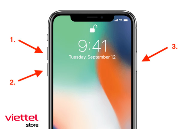 Khởi động lại iPhone
