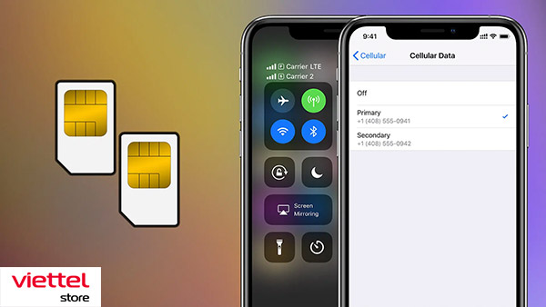 Kiểm tra Sim lắp trên iPhone