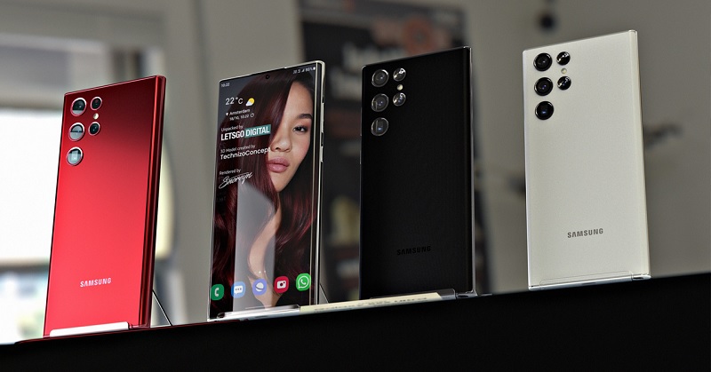 màu sắc của Galaxy S22 Series
