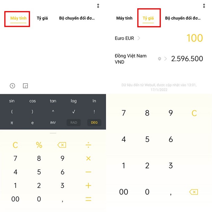mẹo sử dụng máy tính trên Realme 9i