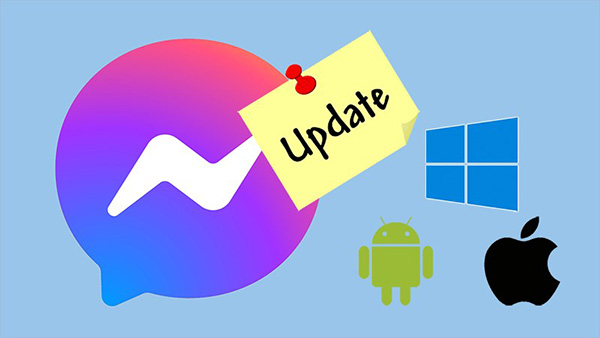 Cập nhật lại phiên bản ứng dụng Messenger