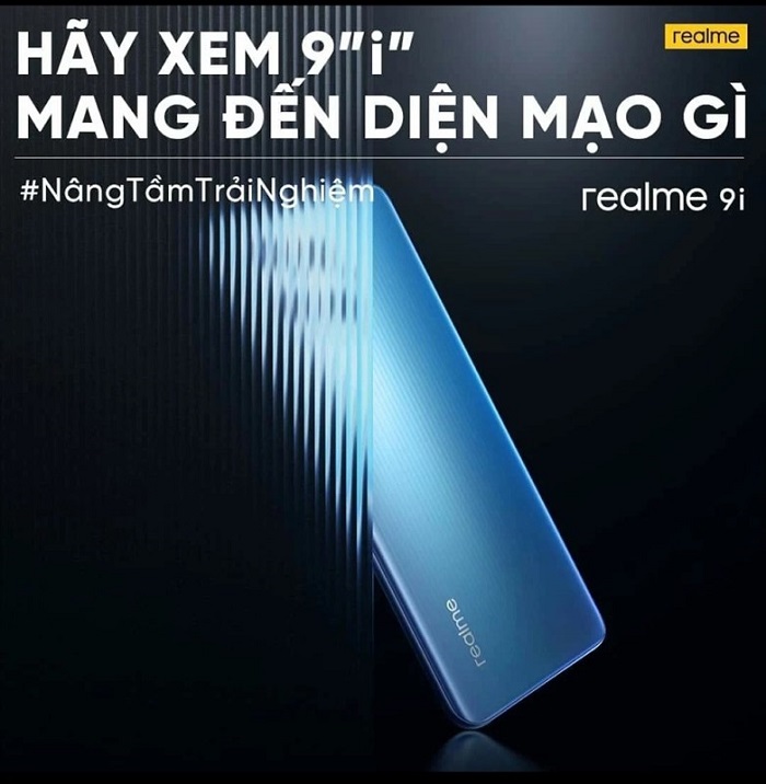 Ảnh render Realme 9i