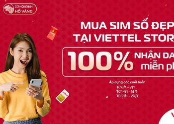Mua SIM số đẹp tại ViettelStore – 100% nhận Data miễn phí