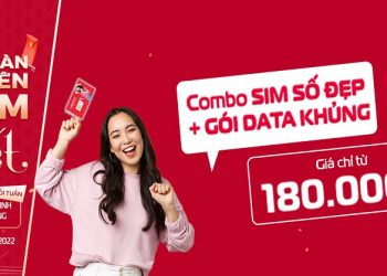 Mua Combo SIM số đẹp cùng gói Data khủng giá chỉ từ 180.000đ cùng cơ hội trúng Hổ vàng may mắn
