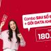 Mua Combo SIM số đẹp cùng gói Data khủng giá chỉ từ 180.000đ cùng cơ hội trúng Hổ vàng may mắn