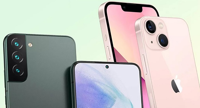 So sánh Galaxy S22 và iPhone 13 (Hình ảnh minh họa)