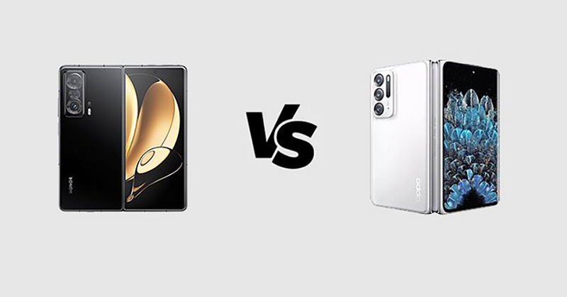 So sánh Honor Magic V và OPPO Find N: Thiết kế, cấu hình, camera,… một 9 một 10