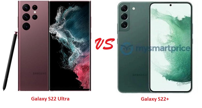 So sánh Samsung Galaxy S22+ và Galaxy S22 Ultra qua các thông tin rò rỉ