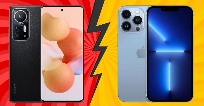 So sánh Xiaomi 12 Pro và iPhone 13 Pro: Kẻ 8 lạng, người nửa cân