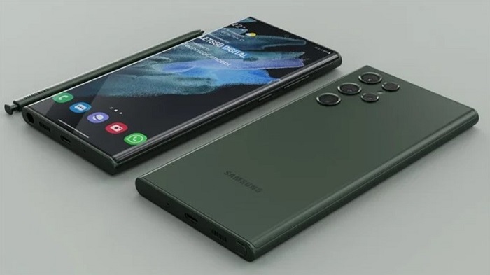 Ảnh render Galaxy S22 Ultra