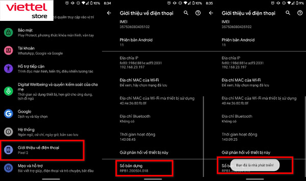 Kiểm  tra tần số quét màn hình trong Cài đặt