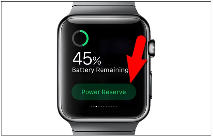 Cách bật hoặc tắt chế độ dự trữ năng lượng Apple Watch