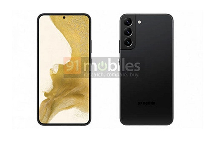 Ảnh render Galaxy S22+
