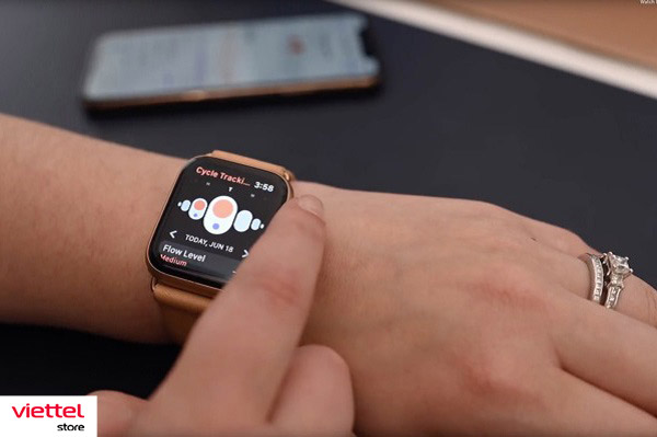 Tính năng theo dõi chu kỳ phụ nữ trên Apple Watch