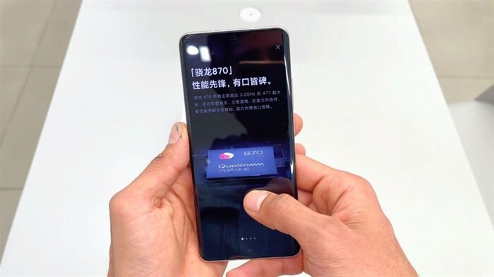 Xiaomi 12X cấu hình ngon với chip Snapdragon 870