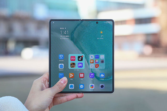 Màn hình của Honor Magic V có độ phản xạ thấp