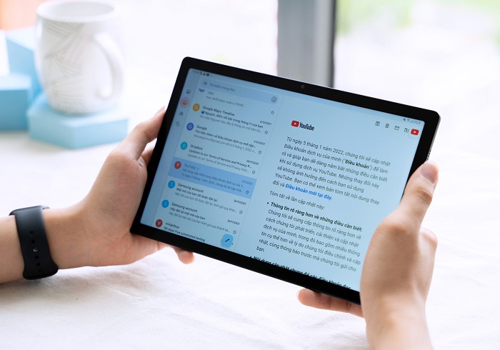 Galaxy Tab A8 nâng cao trải nghiệm của người dùng