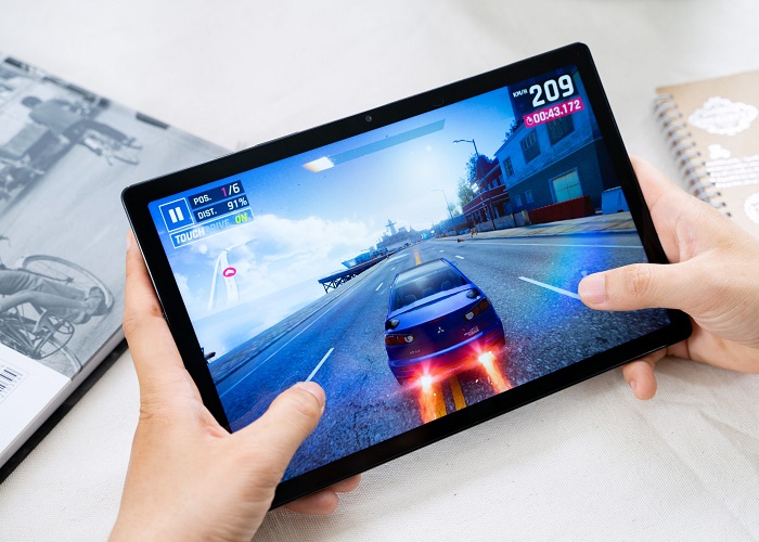 Chơi game trên Galaxy Tab A8