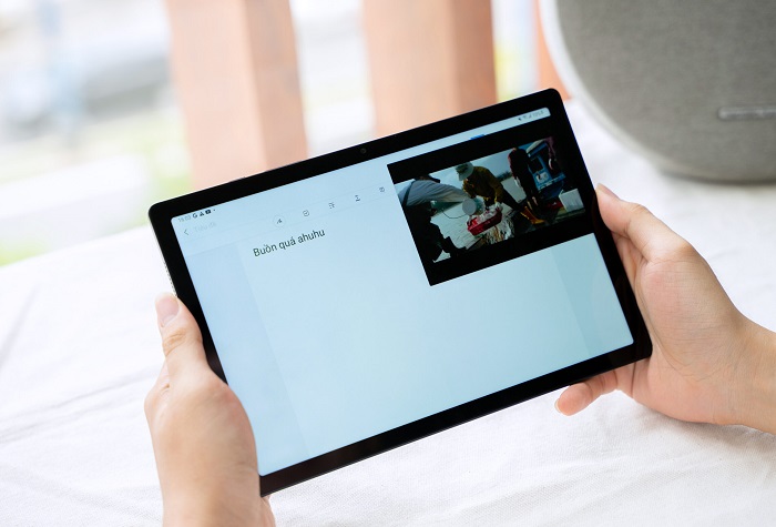 Samsung Tab A8 2022 ghi lại được màn hình