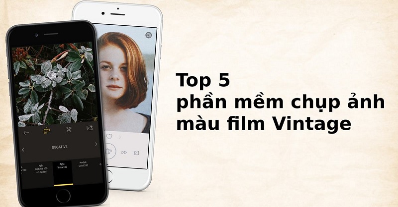 ứng dụng chụp ảnh màu Film