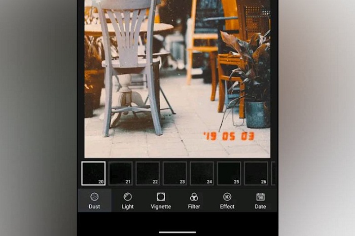 Bạn có thể chọn màu filter ngay từ lúc chụp ảnh và nhập ảnh đã chụp từ phần mềm khác