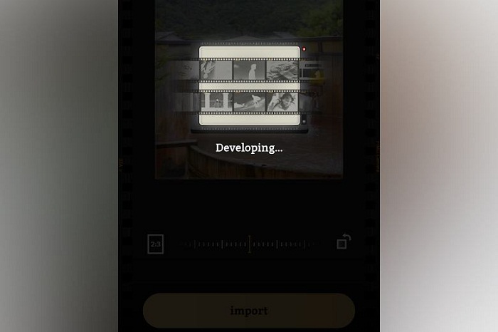 IMO cũng có thể biến các bức ảnh đã chụp sẵn trước đó thành bức ảnh màu film