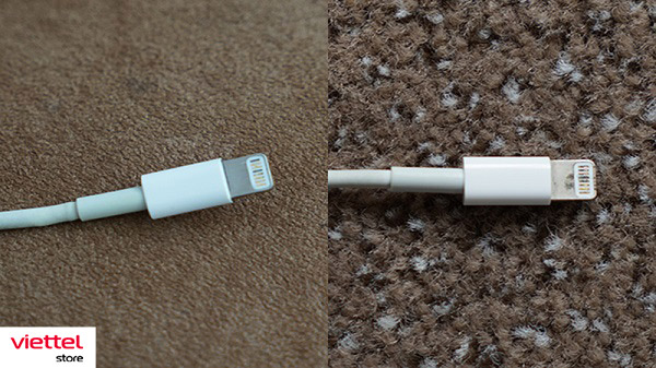 Dấu hiệu nhận biết chân sạc iPhone bị bẩn