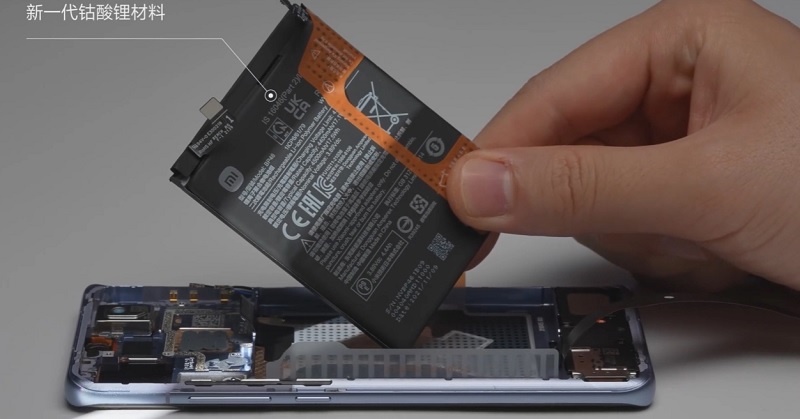 Video tháo máy Xiaomi 12
