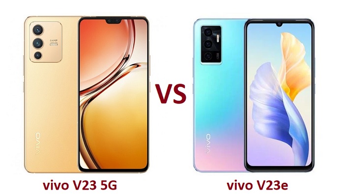 Vivo V23 5G có gì khác Vivo V23e