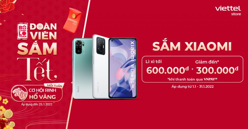Xiaomi Tết - Cơ hội trúng hổ vàng