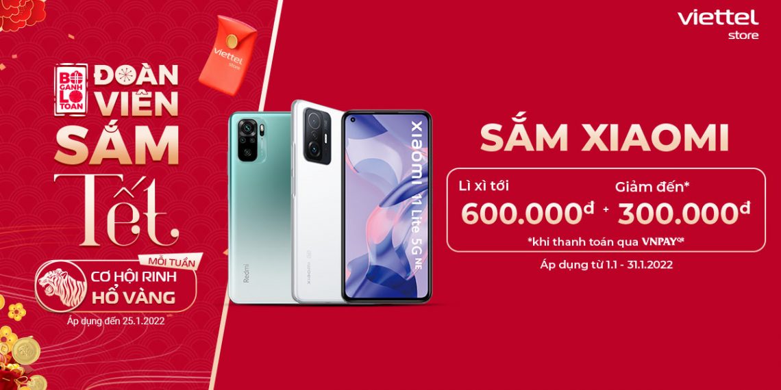 Xiaomi Tết - Cơ hội trúng hổ vàng