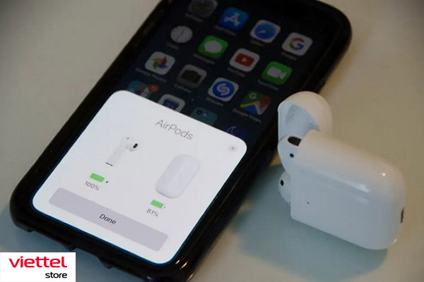 Airpods bị chai khiến trải nghiệm bị gián đoạn