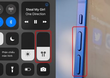 cách tăng giảm âm lượng AirPods