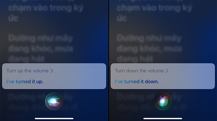 Tăng giảm âm lượng AirPods qua Siri