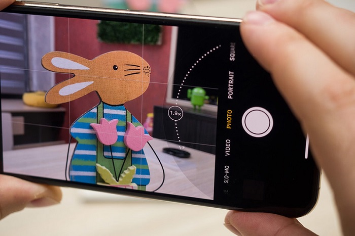 Sử dụng chức năng zoom gần lại của ống kính tele khi chụp ảnh